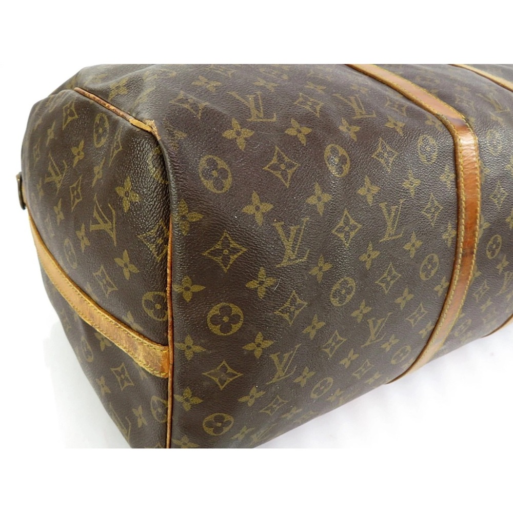 Louis Vuitton Classic Monogram Tan Duffel Bag - Picture 6 of 16